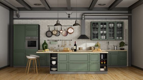 Things to Consider Before You Buy Green Kitchen Cabinets