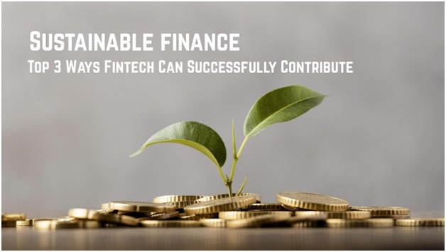 Sustainable finance - Top 3 Ways Fintech Can Successfully Contribute